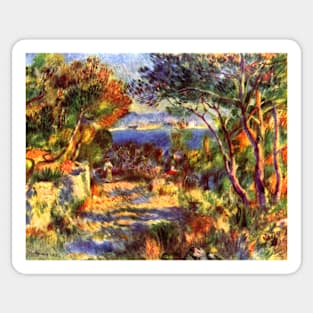 L'Estaque by Pierre Renoir Sticker